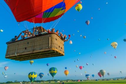 Croatia hot air balloon rally