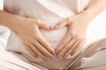 trudnički trbuh neposredno prije porođaja