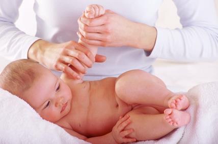 masaža bebe