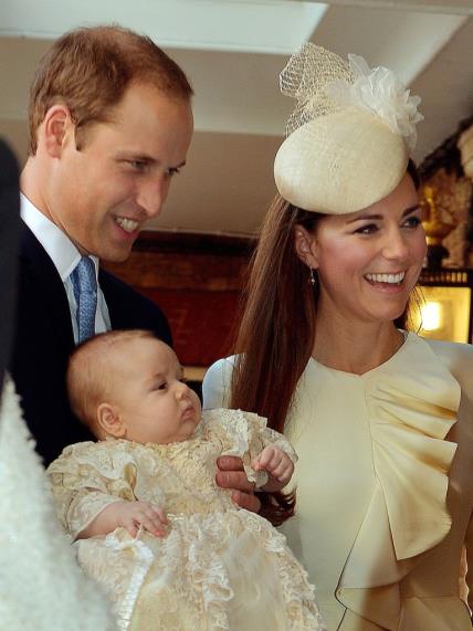 Princ Harry i Kate Middleton na krštenju princa Georgea