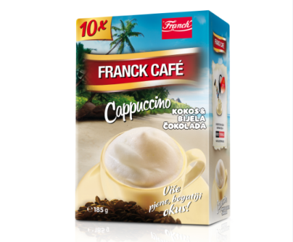 Franck cafe cappuccino Kokos i bijela čokodala