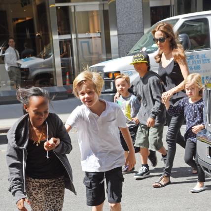 Angelina Jolie sa djecom