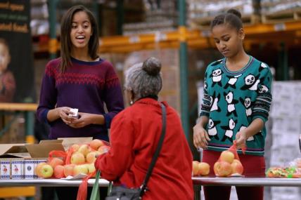 Malia i Sasha Obama