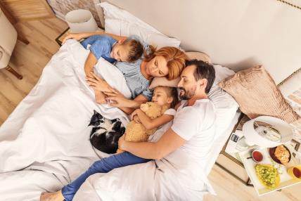zajedničko spavanje s djecom u istom krevetu