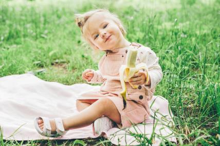 Banane su jedan od zdravijih snackova za djecu