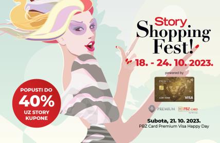 Story Shopping Fest kuponi s popustom do 40 posto 2023