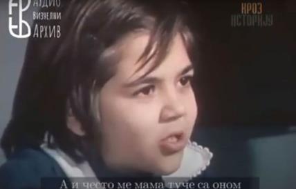 Djeca iz Jugoslavije na snimci otkrivaju koliko često i zašto ih roditelji tuku