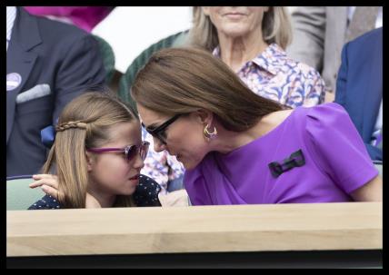 Princ William i George na Euru, a Kate Middleton i princeza Charlotte na Wimbledonu