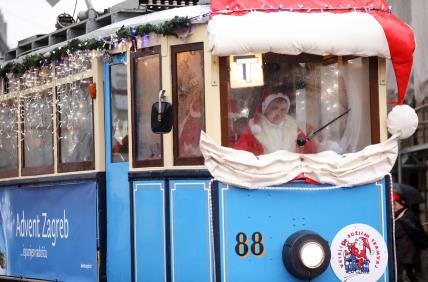 Veseli božićni tramvaj u Zagrebu, provjerite raspored vožnje