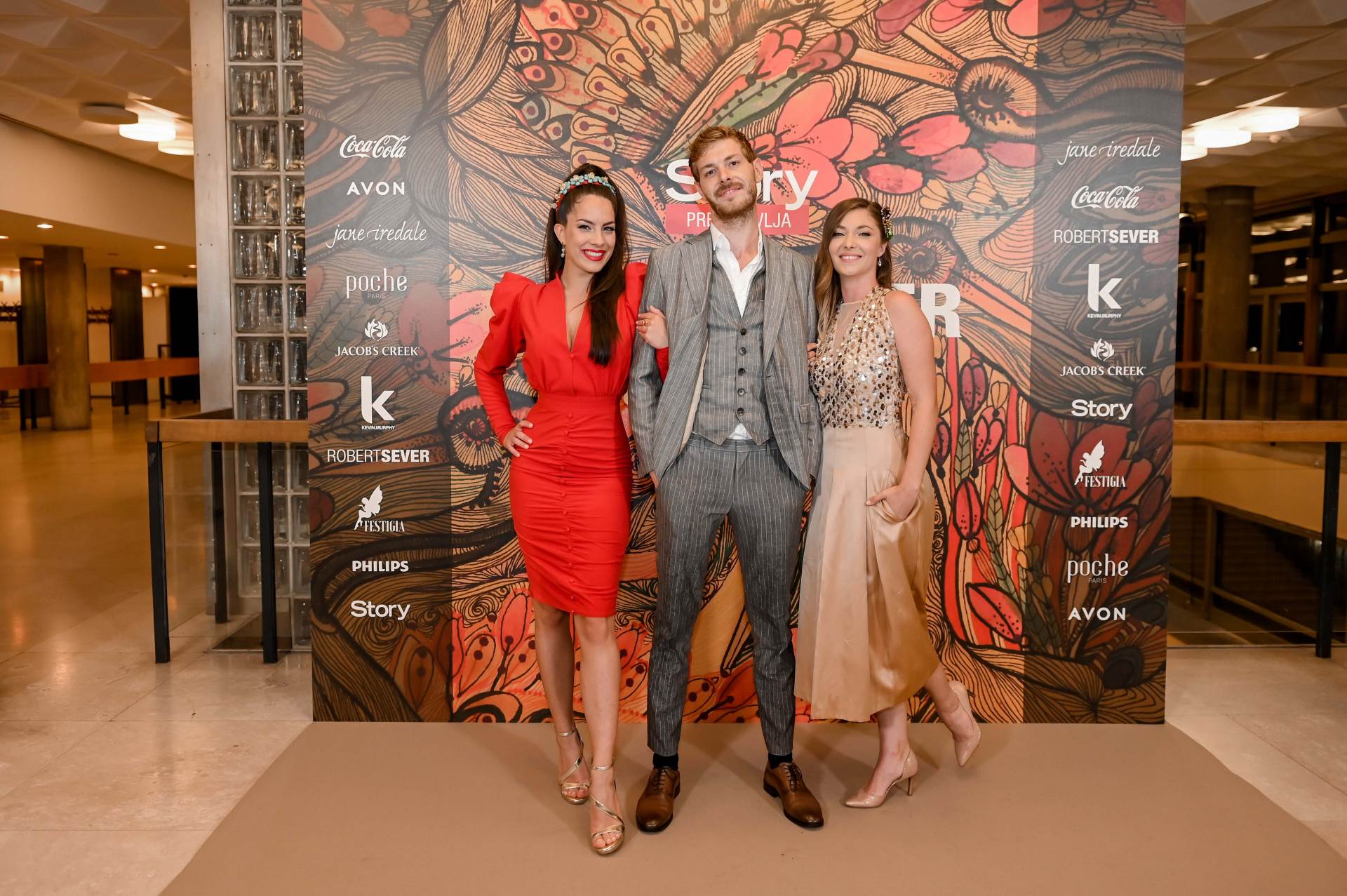 Jagoda Kumrić, Konstantin Haag i Ana Uršula Najev