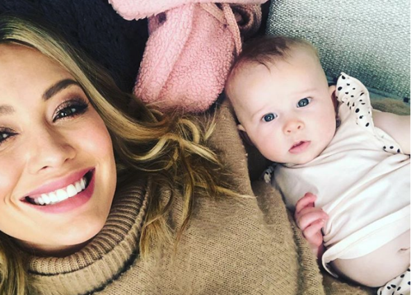 Hilary Duff s bebom