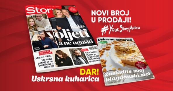 novi broj magazina story s darom, Uskrsnom kuharicom