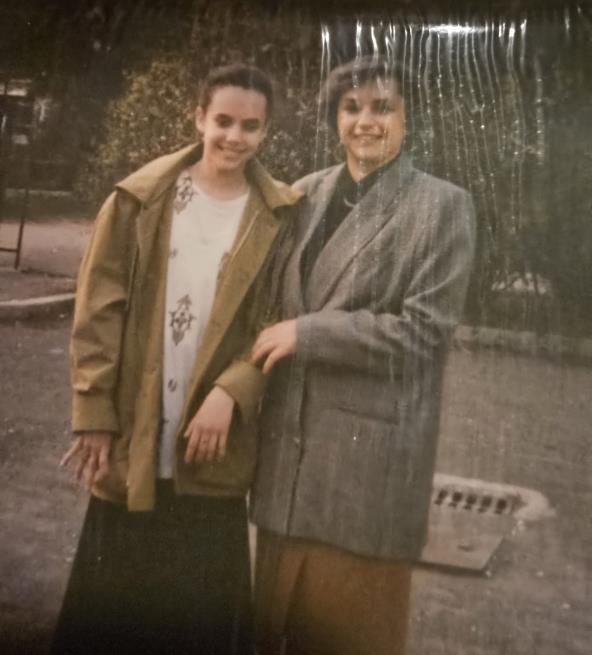 Mirna Maras s mamom